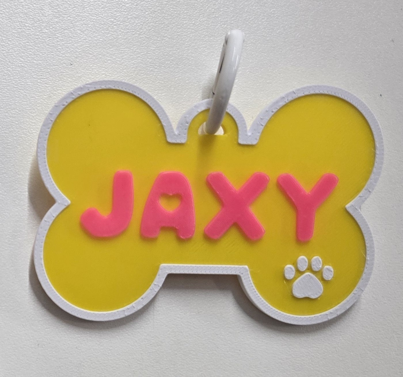 🐾 High Tech: 3D Printed Pup Bone Name Tags (Includes NFC Chip)